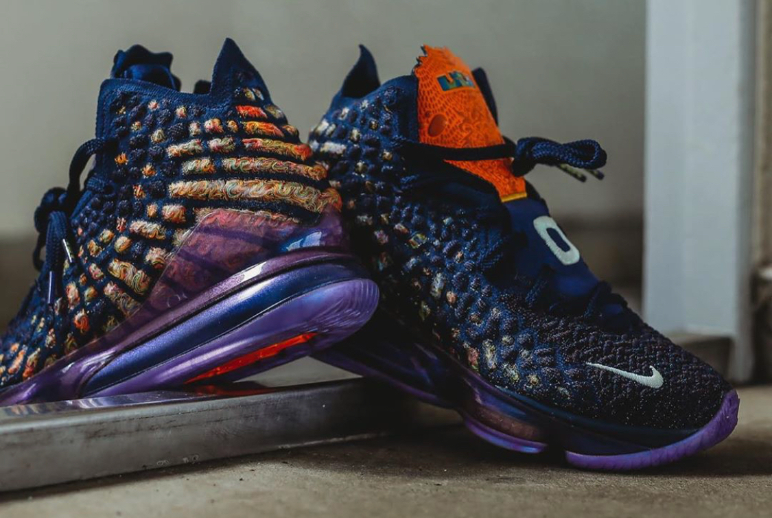 Giày Nike LeBron 17 GS 'Monstars NBA ASG 2020' CW1036-400 - Ảnh 6