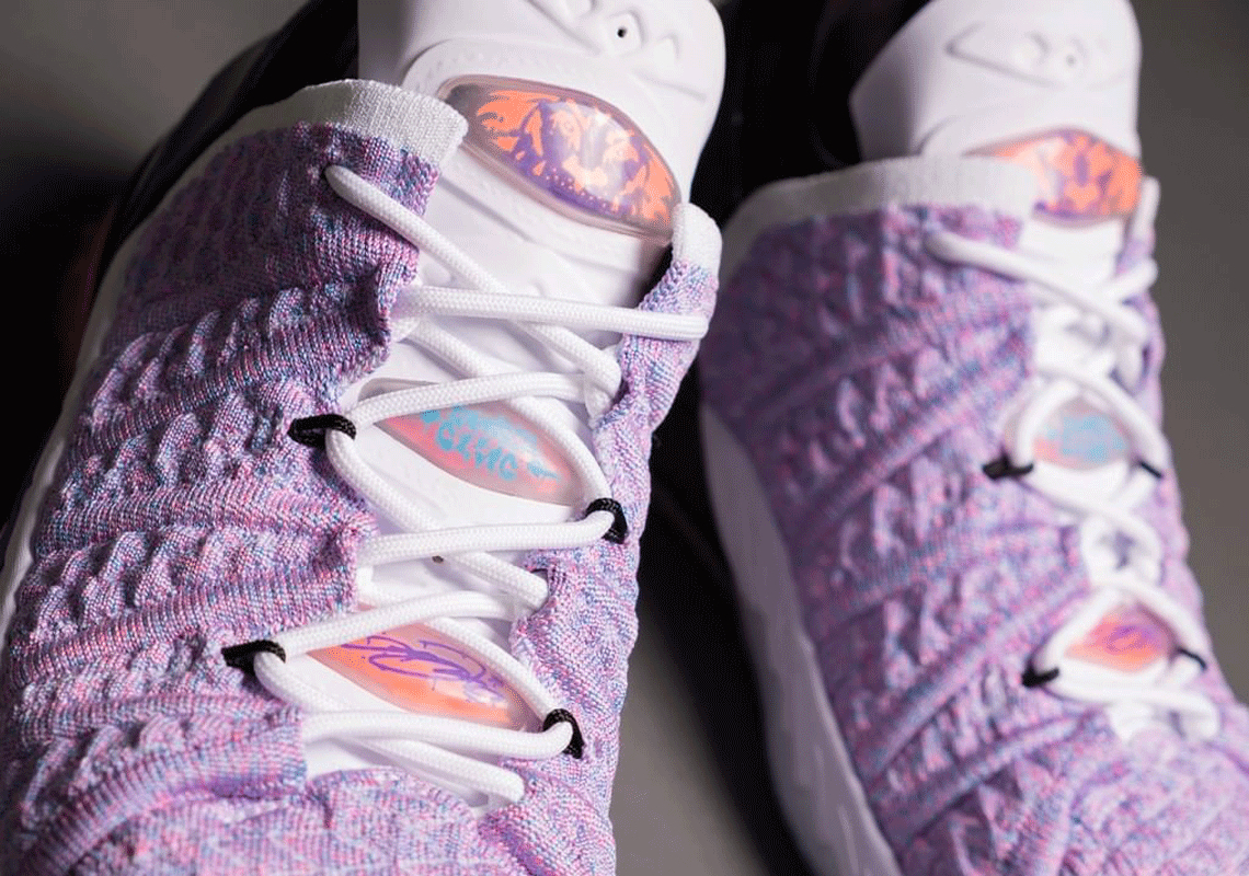 Giày Nike LeBron 18 GS 'Graffiti' CW2760-900 - Ảnh 7