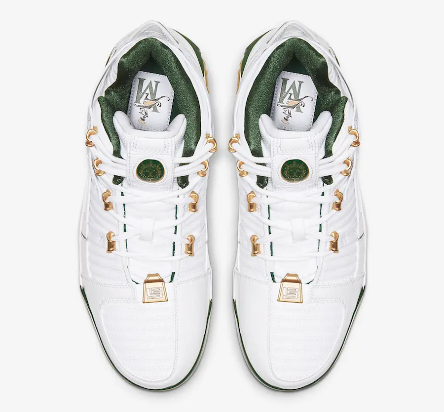 Alternative view of Giày Nike Zoom LeBron 3 QS 'SVSM Home' AO2434-102