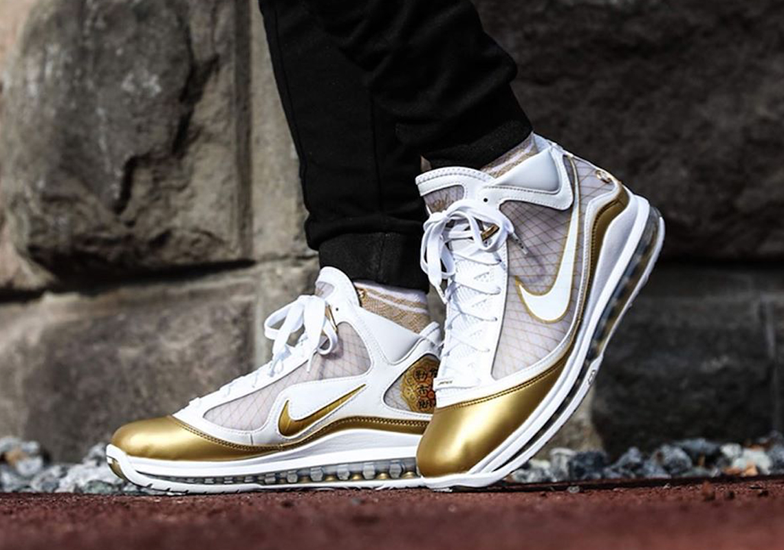 Giày Nike LeBron 7 China Moon (2020) CU5646-100 - Ảnh 4