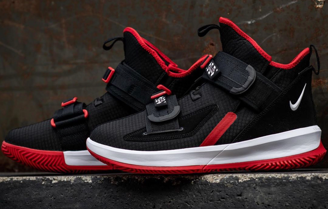 Giày Nike LeBron Soldier 13 'Bred' AR4225-003 - Ảnh 2