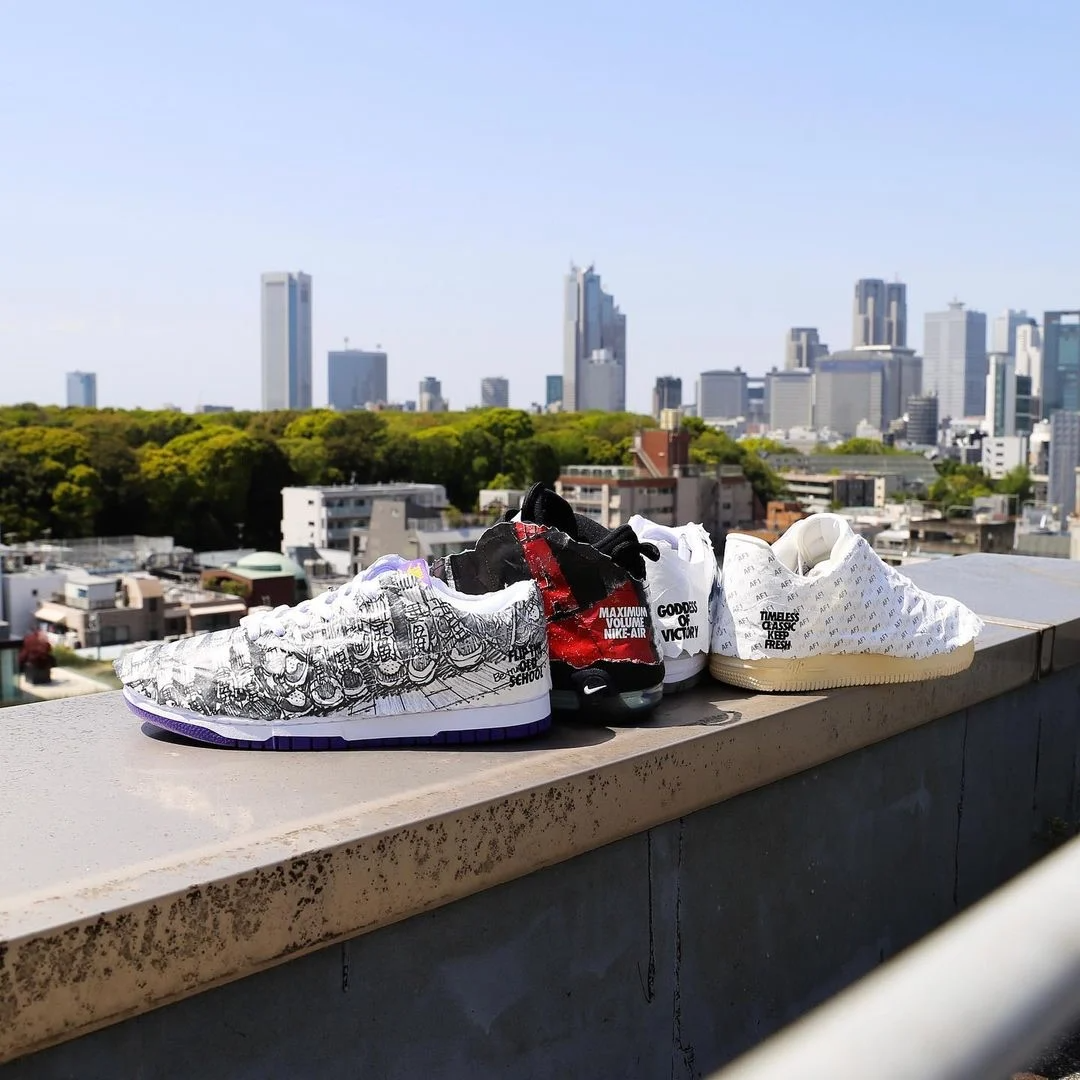 Giày Nike Wmns Dunk Low 'Flip The Old School' DJ4636-100 - Ảnh 5