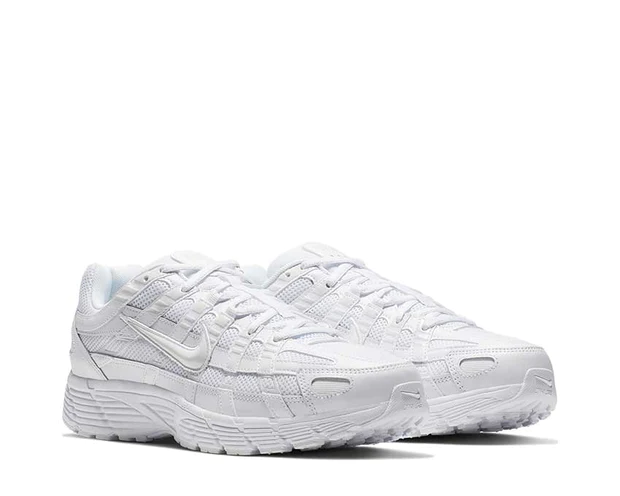 Giày Nike P-6000 'Triple White' CD6404-100 - Ảnh 5
