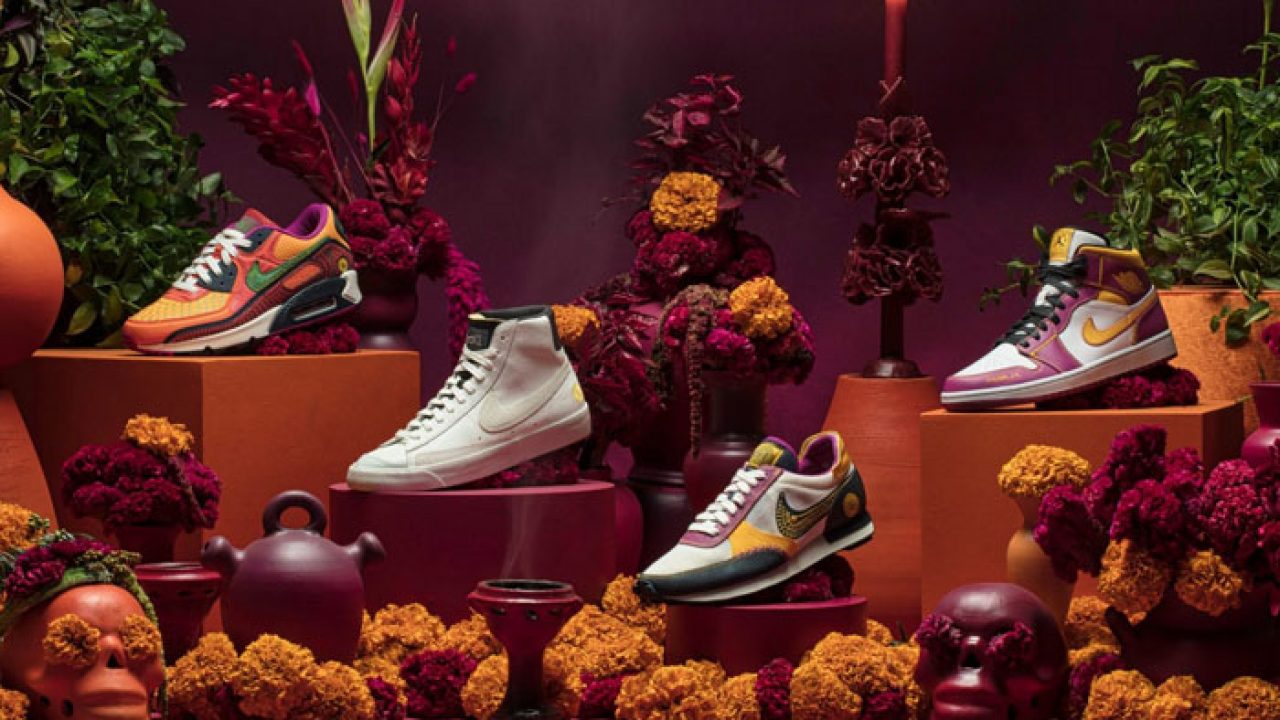 Giày Nike Air Jordan 1 Mid Day of the Dead 'Día de Muertos' DC0350-100 - Ảnh 4