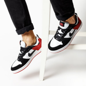 Alternative view of Giày Nike Alleyoop SB 'White University Red' CJ0882-102