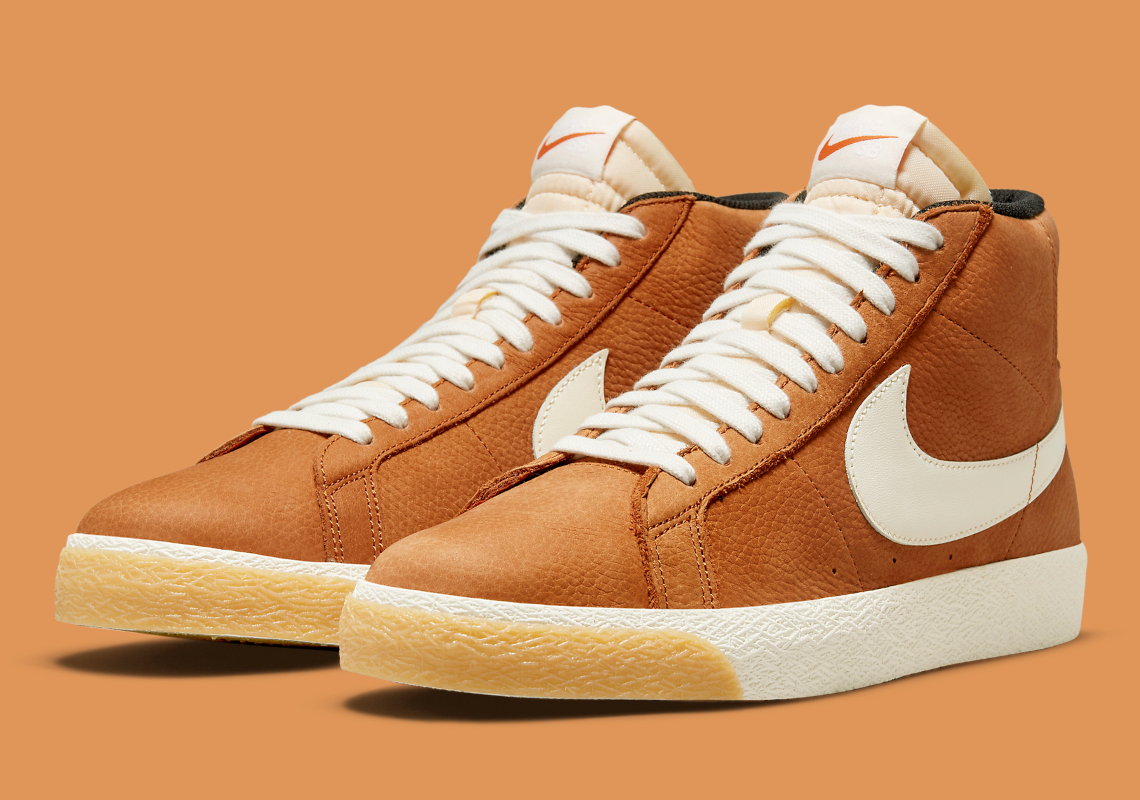 Giay Nike SB Zoom Blazer Mid ISO 'Dark Russet' DC8911-200
