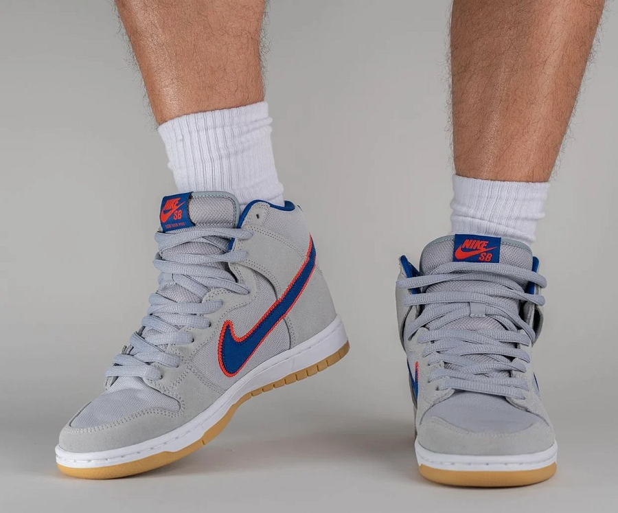 Giày Nike SB Dunk High 'New York Mets' DH7155-001 - Ảnh 4