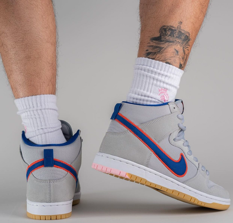 Giày Nike SB Dunk High 'New York Mets' DH7155-001 - Ảnh 5