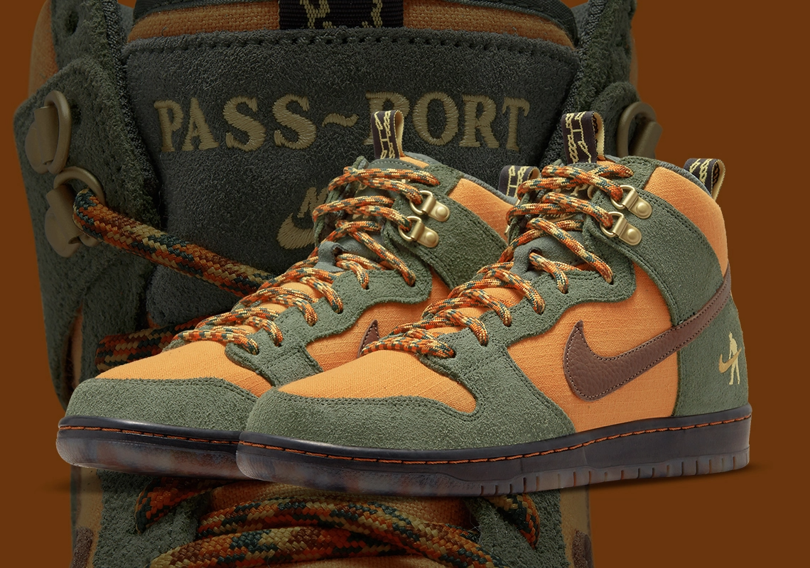 Giày Nike SB Dunk High Pass~Port 'Work Boots' DO6119-300 - Ảnh 6