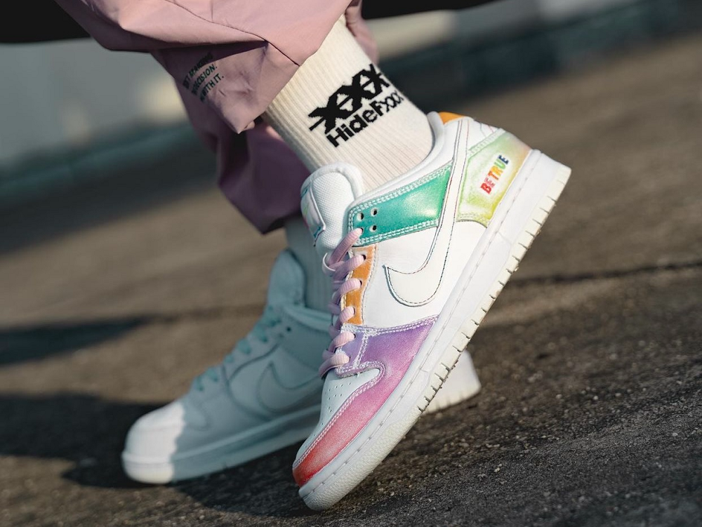 Giày Nike SB Dunk Low 'Be True' DR4876-100 - Ảnh 4