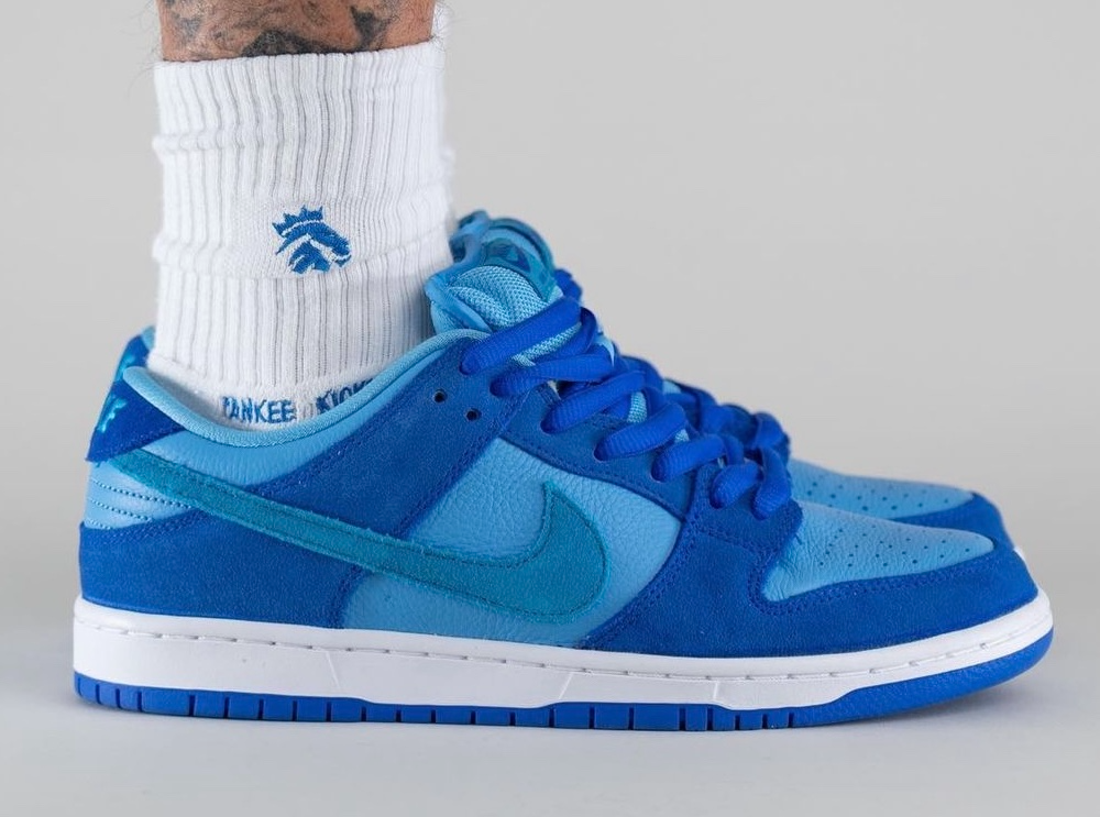 Giày Nike SB Dunk Low Pro 'Blue Raspberry' DM0807-400 - Ảnh 4