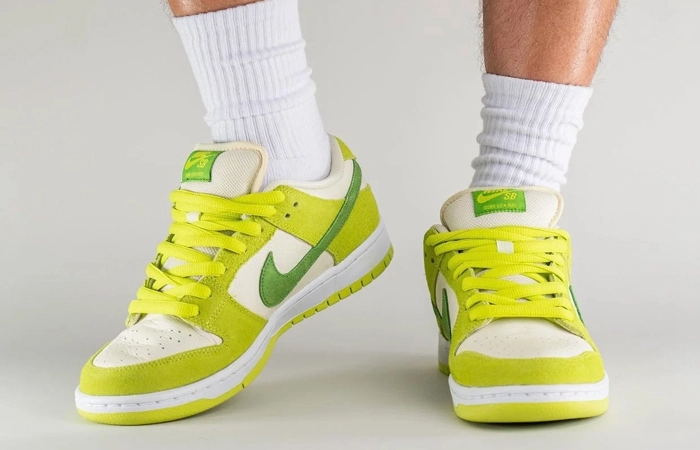 Giày Nike SB Dunk Low Pro 'Sour Apple' DM0807-300 - Ảnh 4