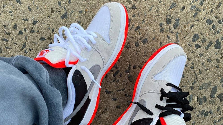 Giày Nike Dunk Low SB 'AM90 Infrared' CD2563-004 - Ảnh 4