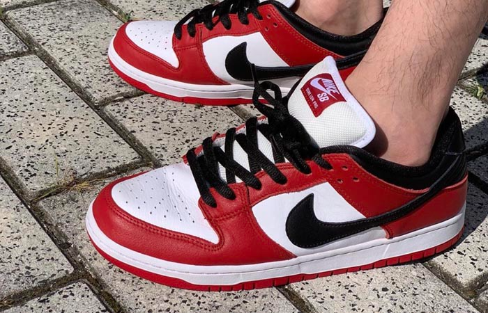 Giày Nike SB Dunk Low J-Pack 'Chicago' BQ6817-600 - Ảnh 5