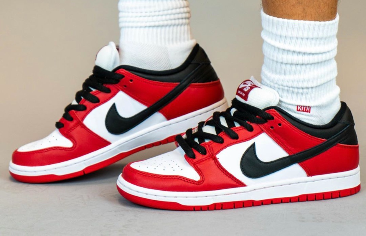 Giày Nike SB Dunk Low J-Pack 'Chicago' BQ6817-600 - Ảnh 3