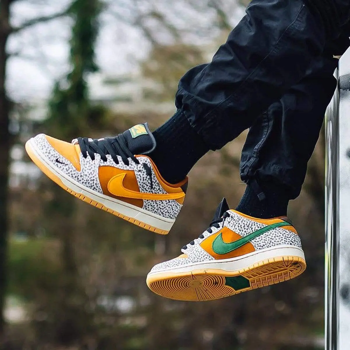 Alternative view of Giày Nike Dunk Low Pro SB 'Safari' CD2563-002