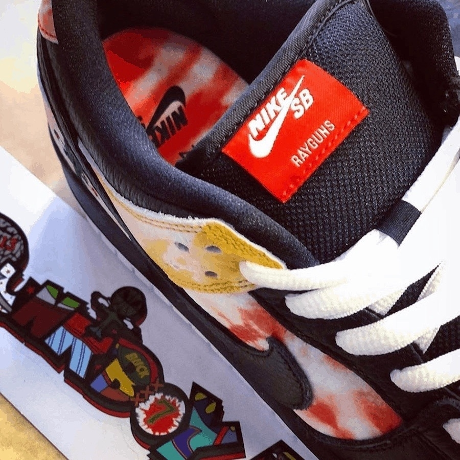 Giày Nike Dunk SB Low 'Tie Dye Raygun Black' BQ6832-001 - Ảnh 6