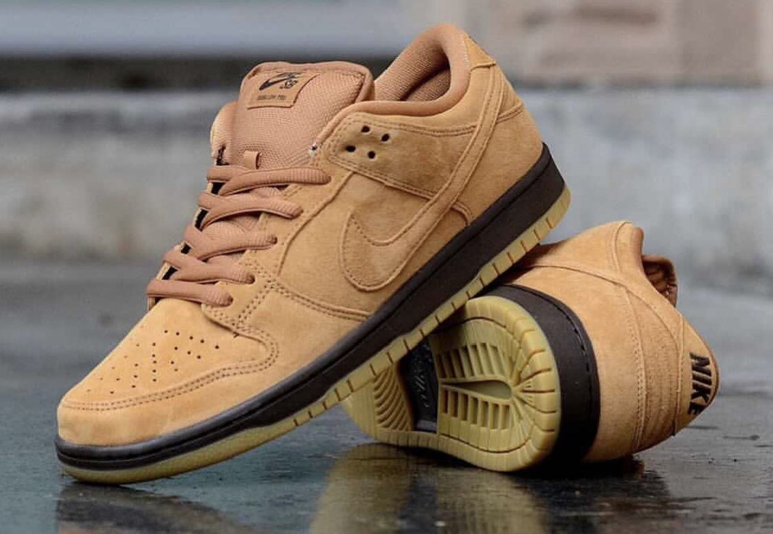 Giày Nike SB Dunk Low Pro 'Wheat Mocha' BQ6817-204 - Ảnh 7