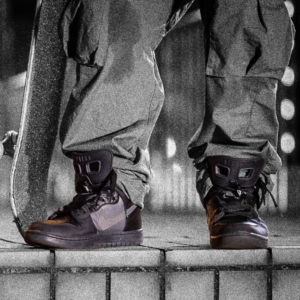 Alternative view of Giày Nike Forty Percent Against Rights x Nike Dunk High SB 'Black' BV1052-001