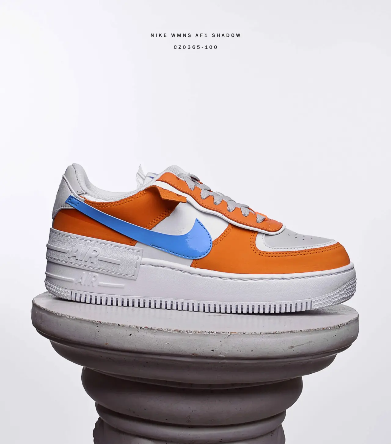 Alternative view of Giày Nike Air Force 1 Shadow 'Rust Blue' CZ0365-100