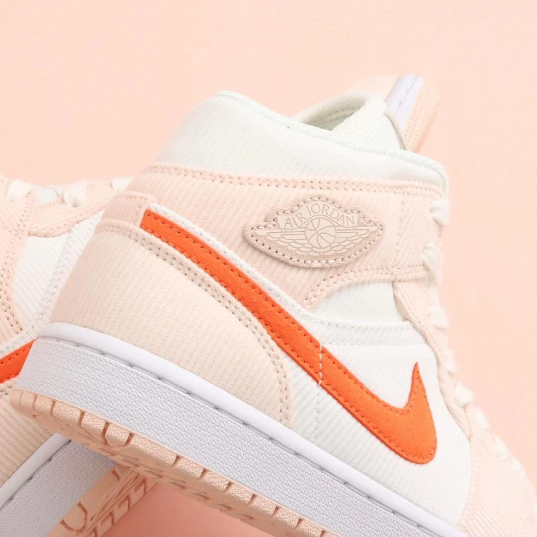 Giày Nike Air Jordan 1 Mid SE 'Corduroy' DA8009-108 - Ảnh 5