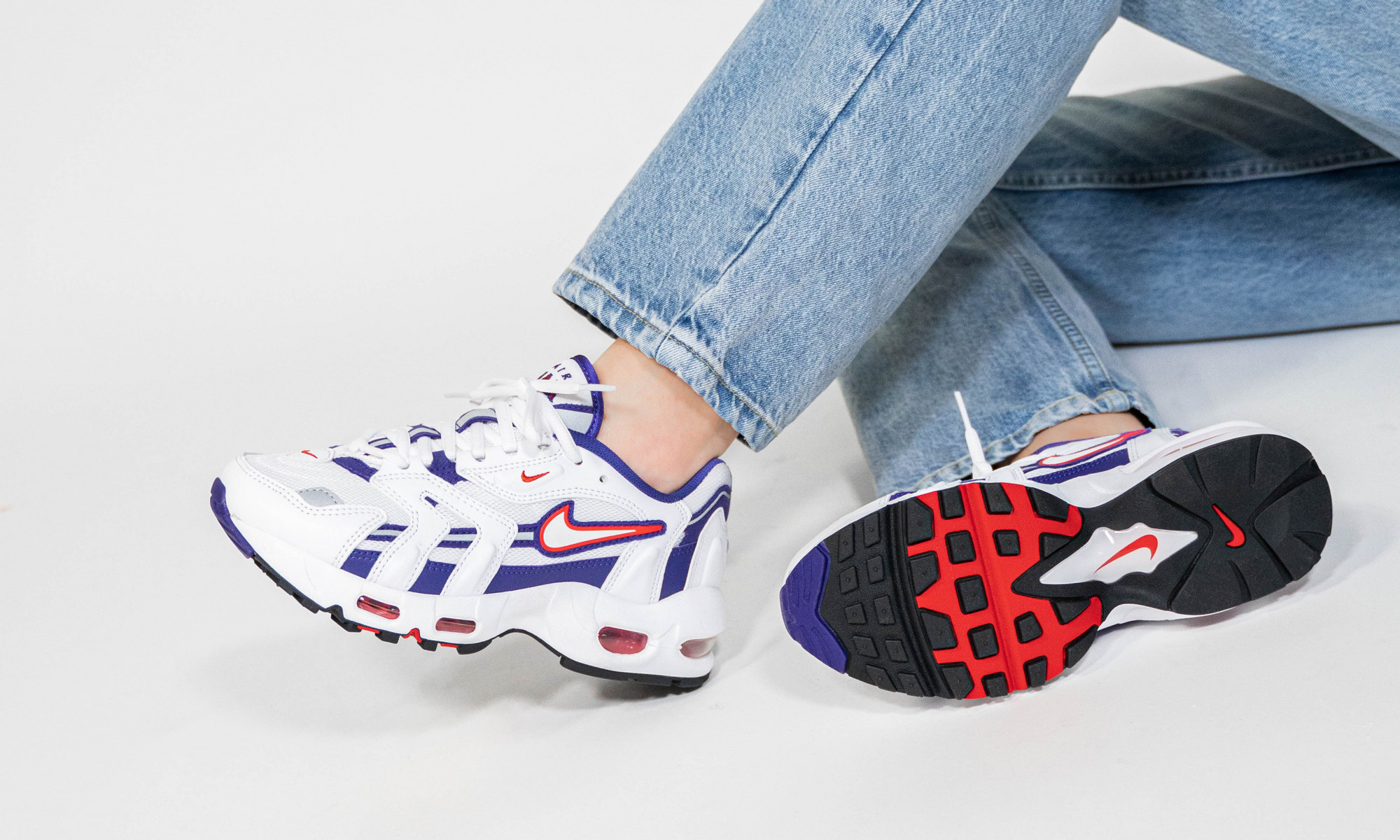 Giày Nike Wmns Air Max 96 2 'White Grape Ice' DA2230-100 - Ảnh 6