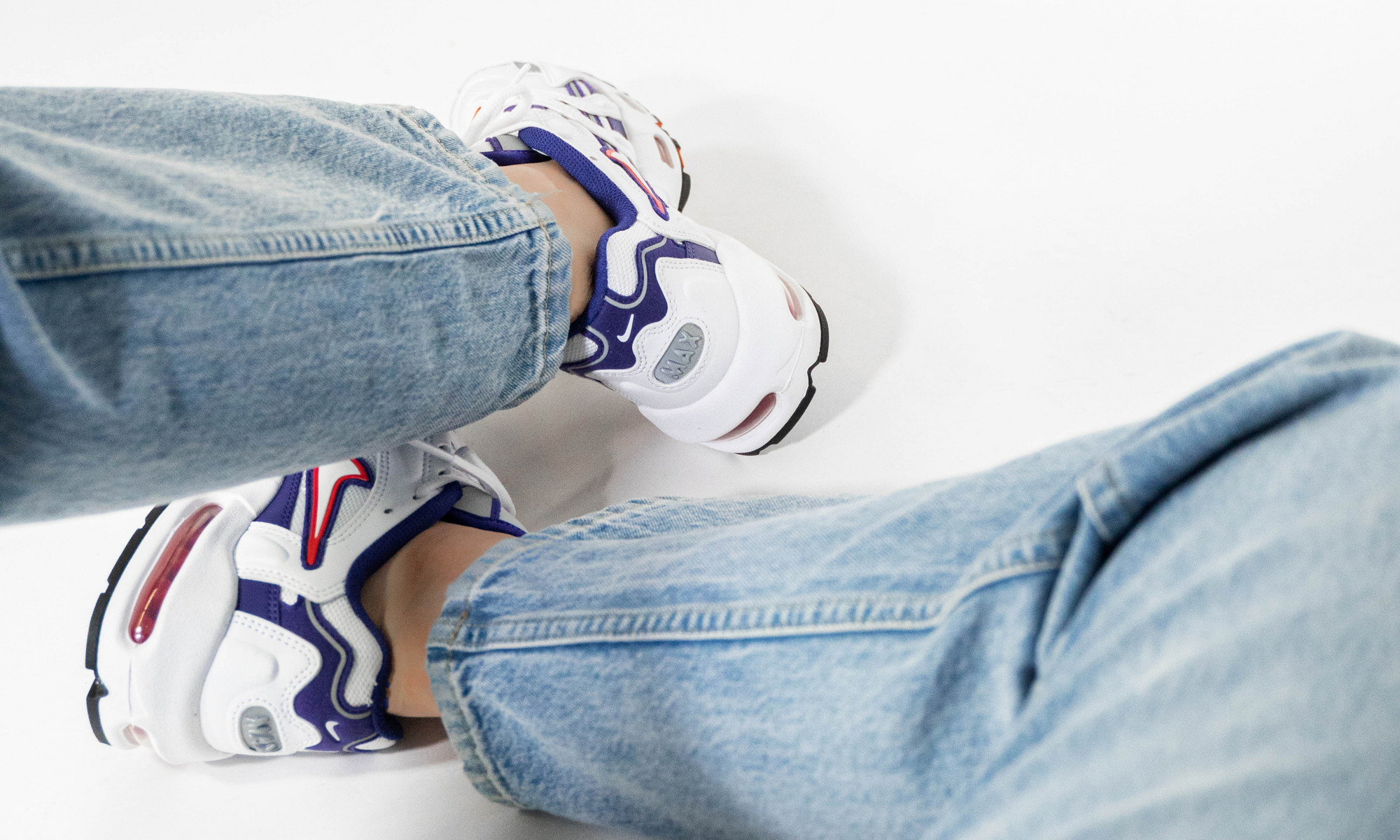 Giày Nike Wmns Air Max 96 2 'White Grape Ice' DA2230-100 - Ảnh 7