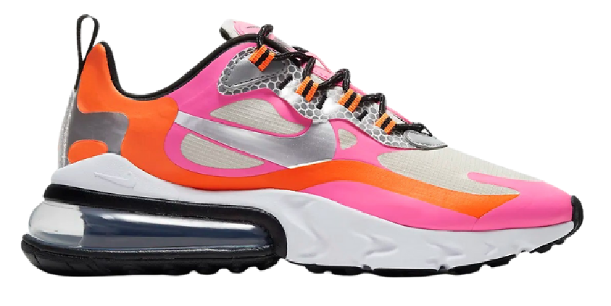 Giày Nike Air Max 270 React ‘White Orange Pink’ CT1834-100