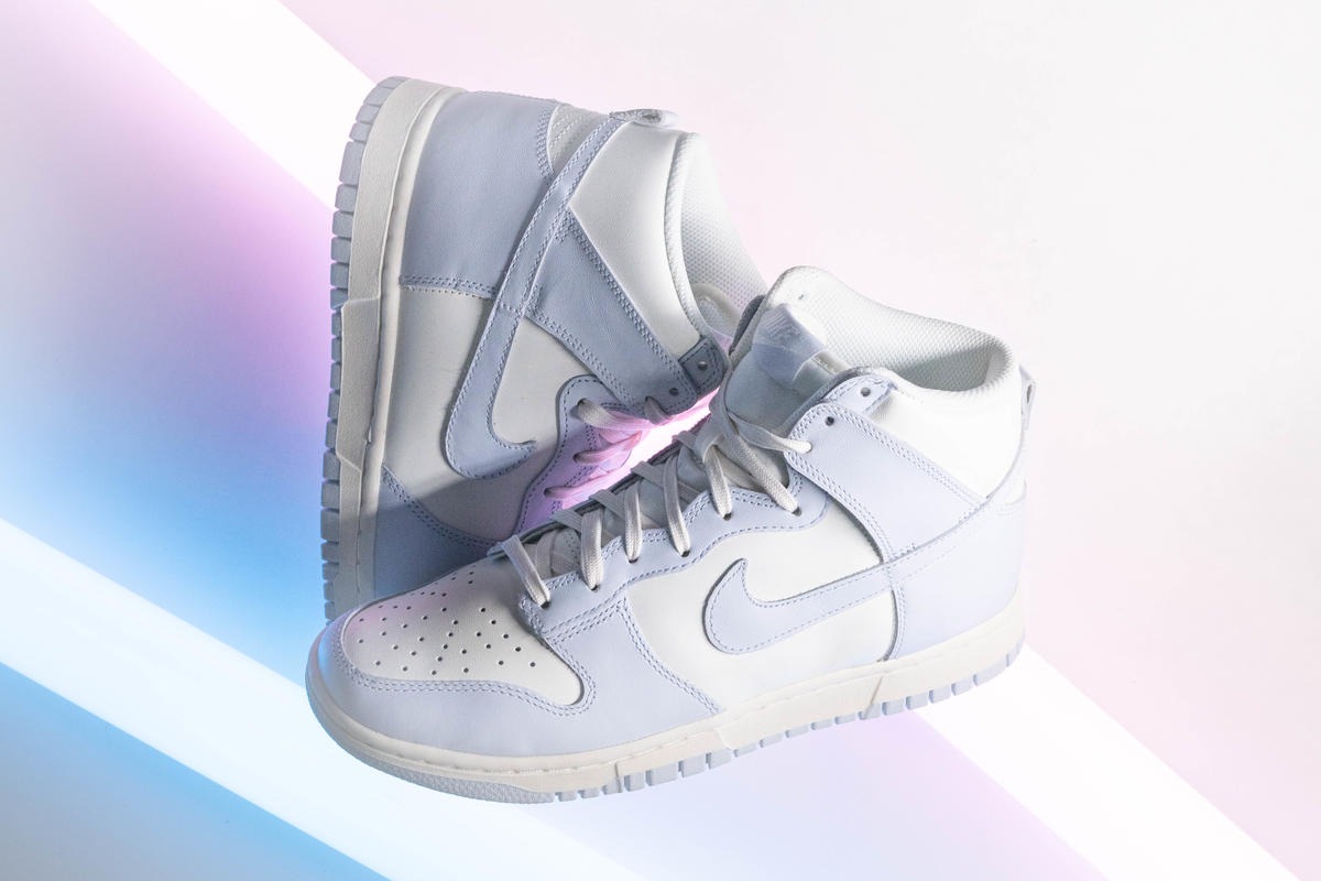 Giày Nike Wmns Dunk High 'Football Grey' DD1869-102 - Ảnh 5