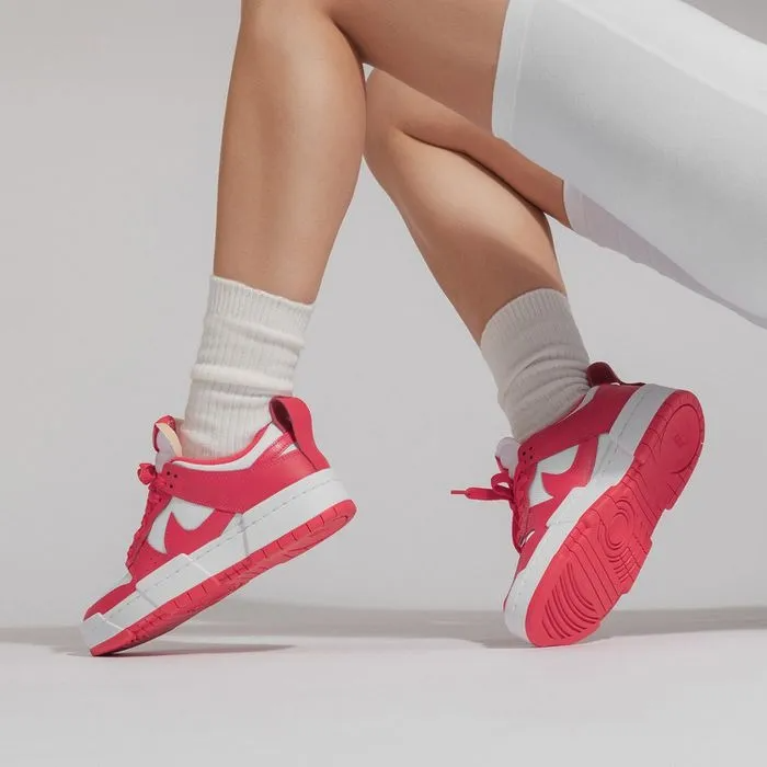 Giày Nike Wmns Dunk Low Disrupt 'Siren Red' CK6654-601 - Ảnh 3