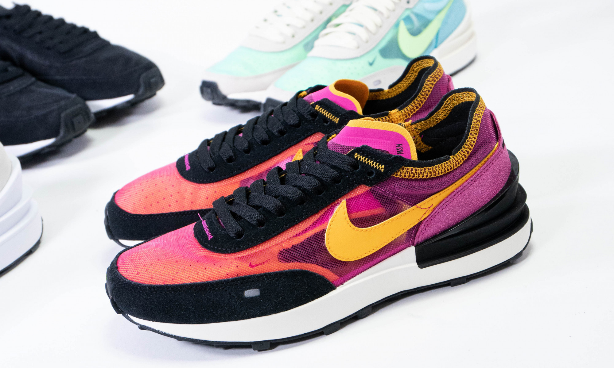 Giày Nike Waffle One GS 'Active Fuchsia' DC0481-600 - Ảnh 6