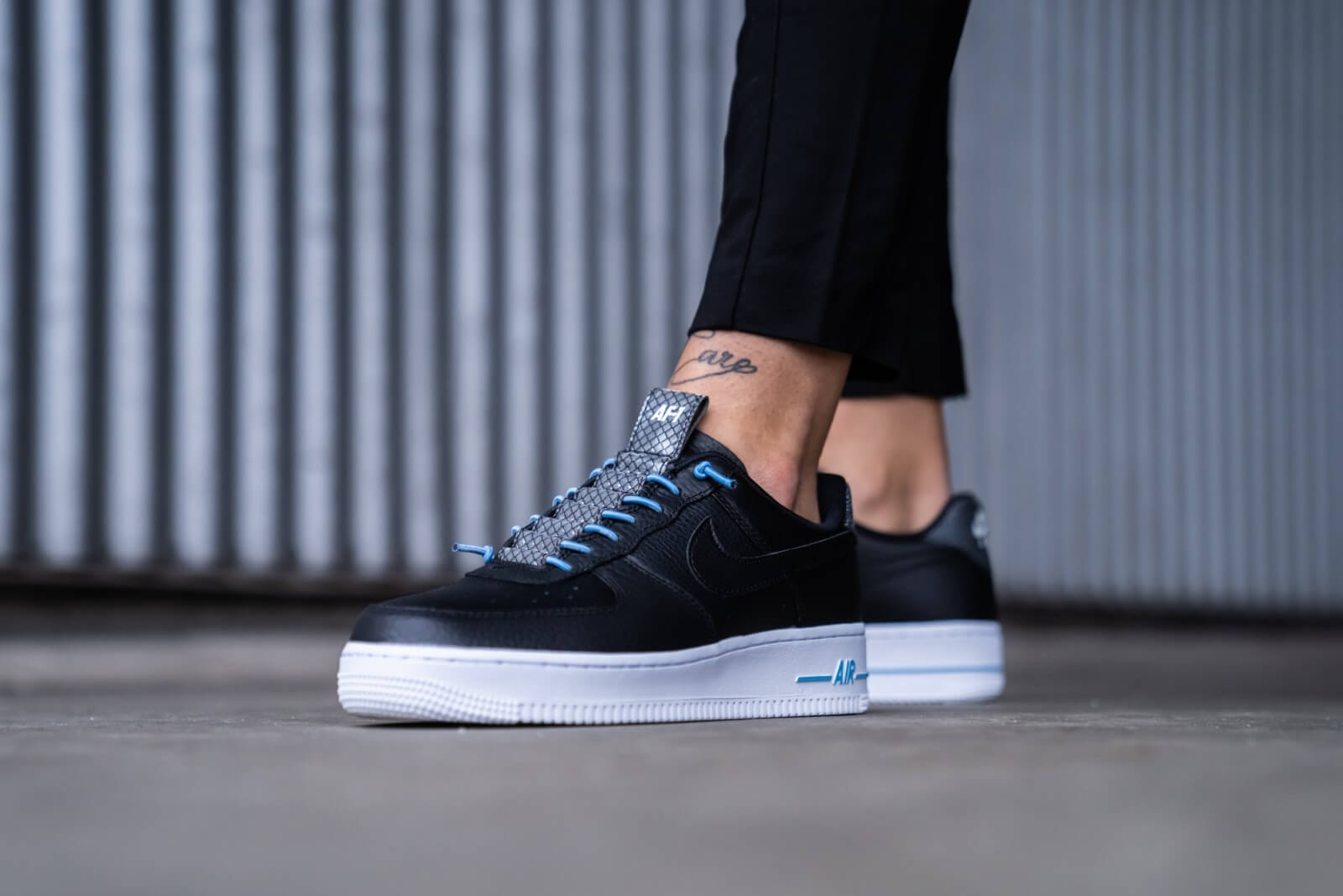 Giày Nike Air Force 1 '07 Lux 'Black Reflective' 898889-015 - Ảnh 5