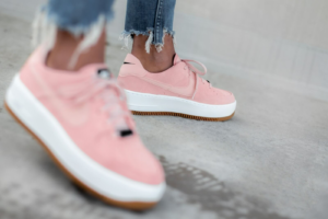 Alternative view of Giày Nike Wmns Air Force Sage 1 Low 'Coral Stardust' AR5339-603