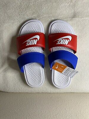 Alternative view of Dép Nike Wmns Benassi Duo Ultra Slide 'Red Game Royal' 819717-110