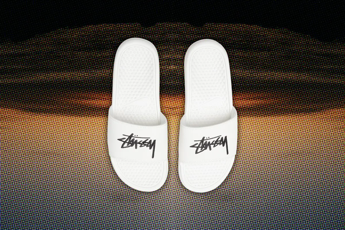 Alternative view of Dép Nike Stussy x Benassi 'Sail' DC5239-100