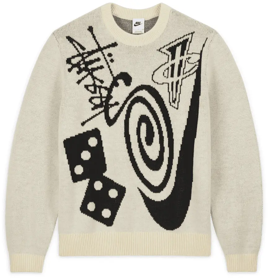 Ao Nike x Stussy Knit Sweater 'Natural' DR2894-238