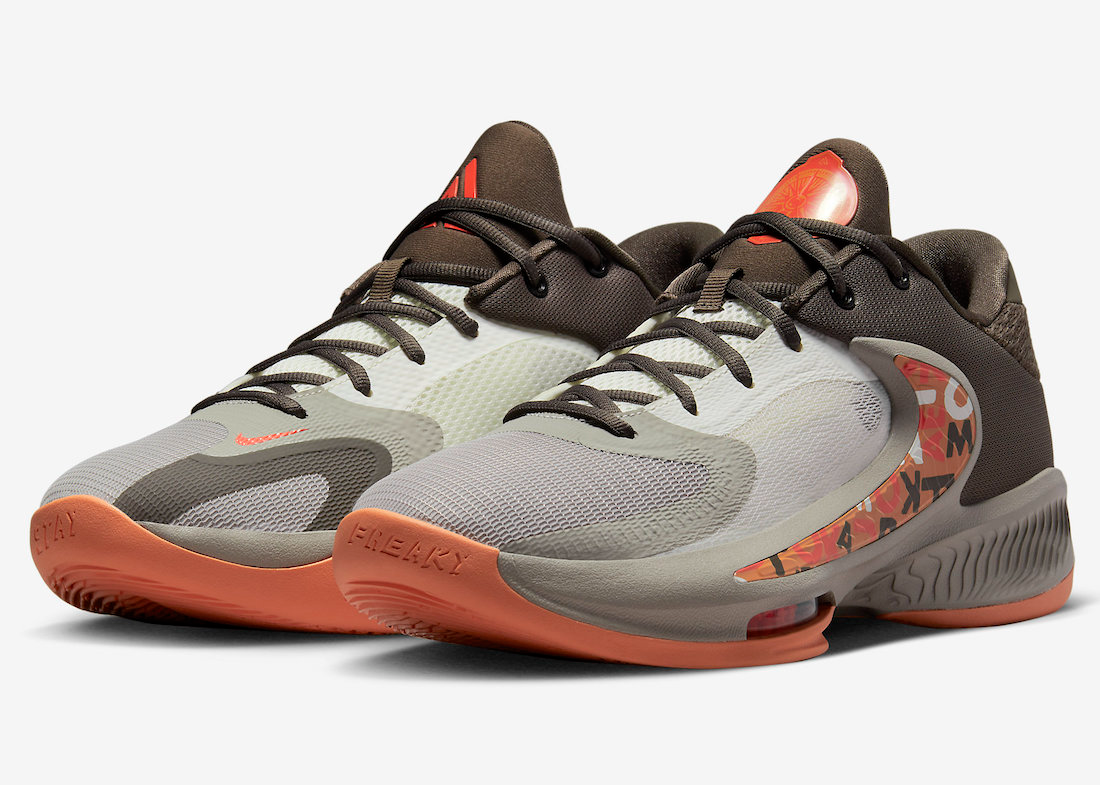 Giày Nike Zoom Freak 4 'Letter Bro' DJ6149-003 - Ảnh 6