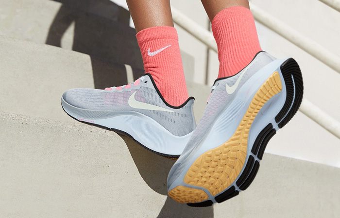 Giày Nike Air Zoom Pegasus 37 GS 'Obsidian Mist' CJ2099-401 - Ảnh 5