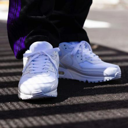 Giày Nike Air Max 90 Flyease 'Tripple White' CU0814-102 - Ảnh 2