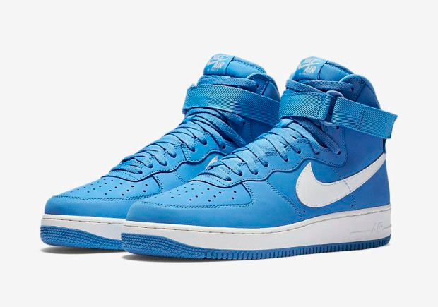 Giày Nike Air Force 1 Hi Retro QS University Blue 743546-400 - Ảnh 3