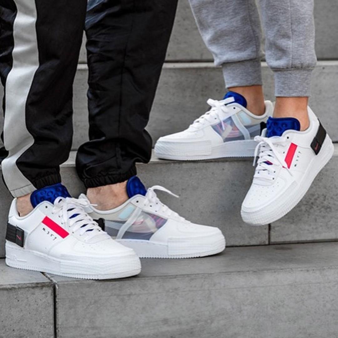 Giày Nike Air Force 1 Low Type White C10054-100 - Ảnh 4