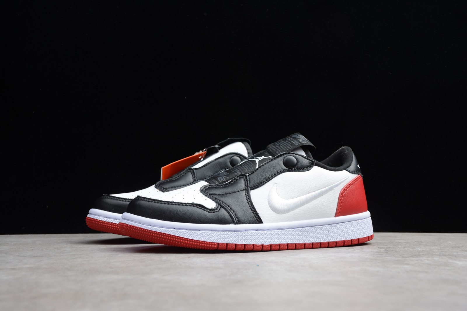 Giày Nike Wmns Air Jordan 1 Low Slip 'Black Toe' AV3918-102 - Ảnh 4