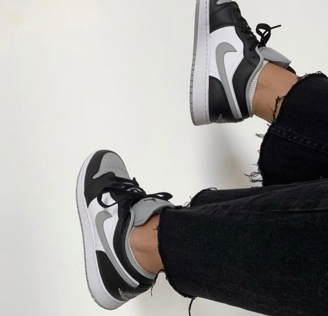 Giày Nike Air Jordan 1 Low 'Shadow' 553558-039 - Ảnh 3