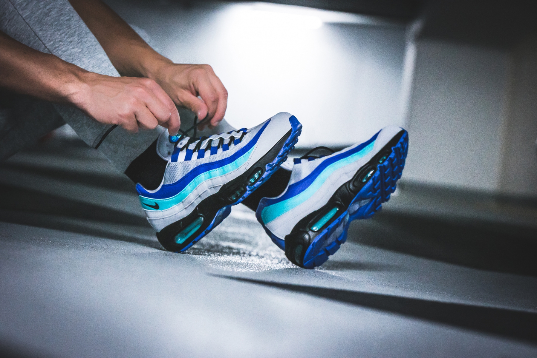 Giày Nike Air Max 95 OG 'Aqua' AT2865-001 - Ảnh 5