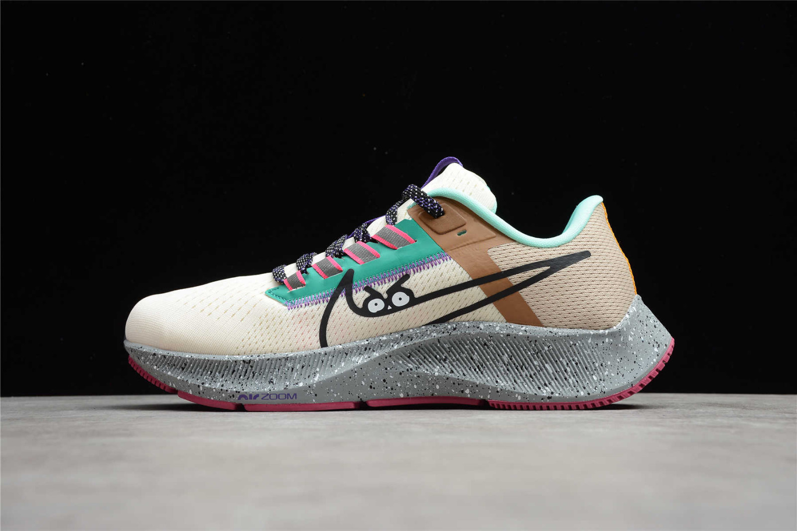 Giày Nike Air Zoom Pegasus 38 Men's Road Running Shoes DO2337-100 - Ảnh 6