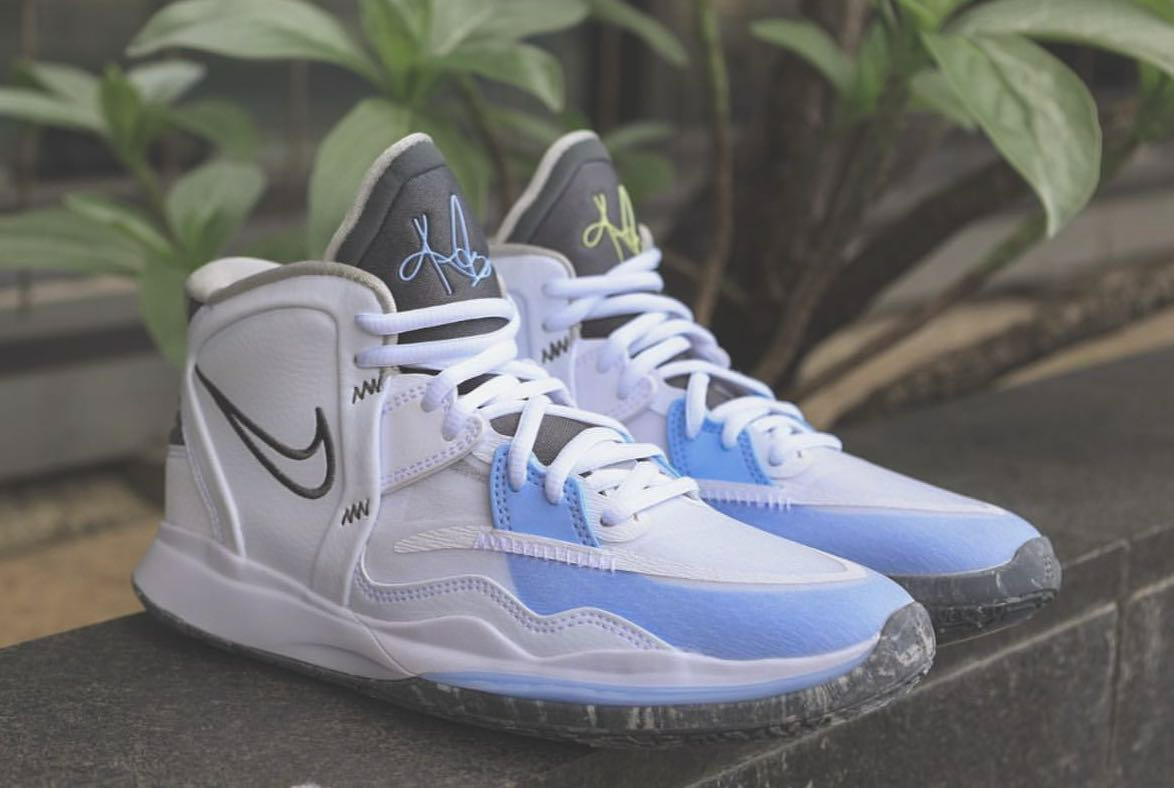 Giày Nike Kyrie 8 Infinity GS 'White Light Marine' DD0334-102 - Ảnh 3