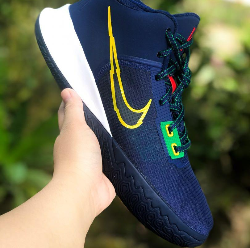 Giày Nike Kyrie Flytrap 4 'Blue Void Yellow' CT1972-400 - Ảnh 4