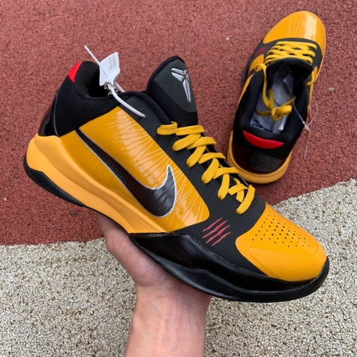 Giày Nike Zoom Kobe 5 'Bruce Lee' 386429-701 - Ảnh 5