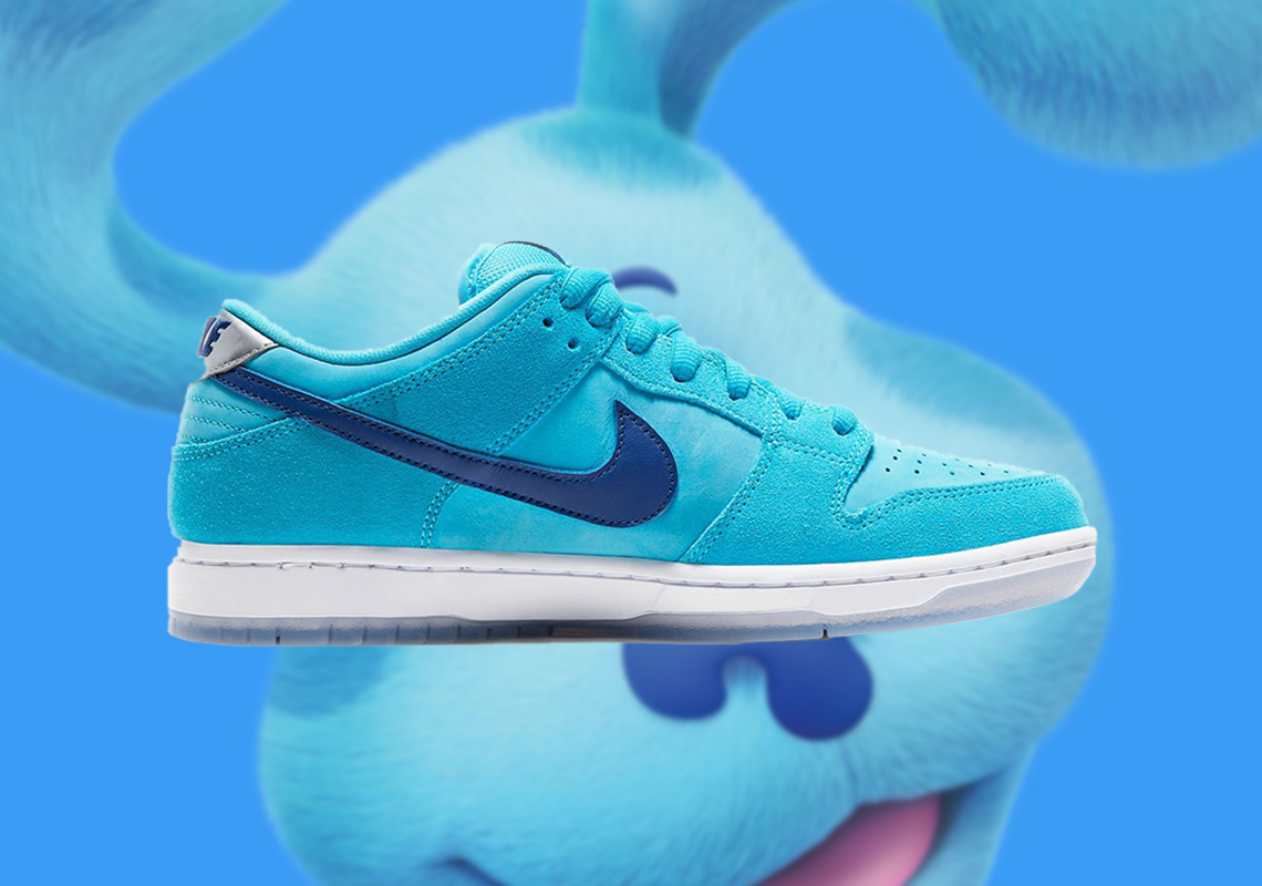 Giày Nike Dunk Low SB 'Blue Fury' BQ6817-400 - Ảnh 6