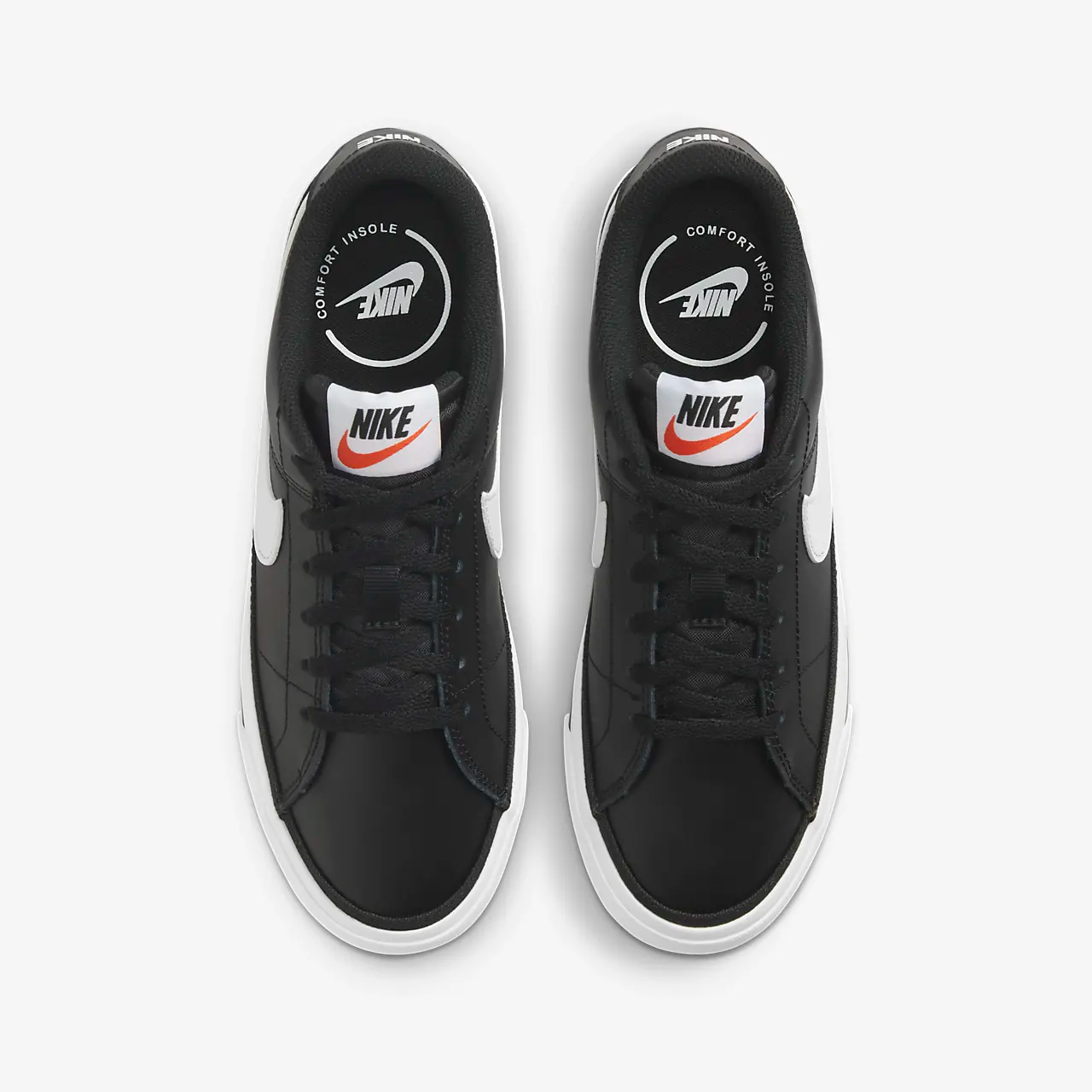 Giày Nike Court Legacy GS 'Black White' DA5380-002 - Ảnh 2